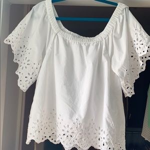 Vineyard Vines Tops - Vineyard Vines “Rucker” eyelet top size small Vineyard Vines Tops - Vineyard Vines “Rucker” eyelet top size small